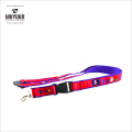 Hochwertige Doppelschicht Dye Sublimation Impressum Satin Lanyard